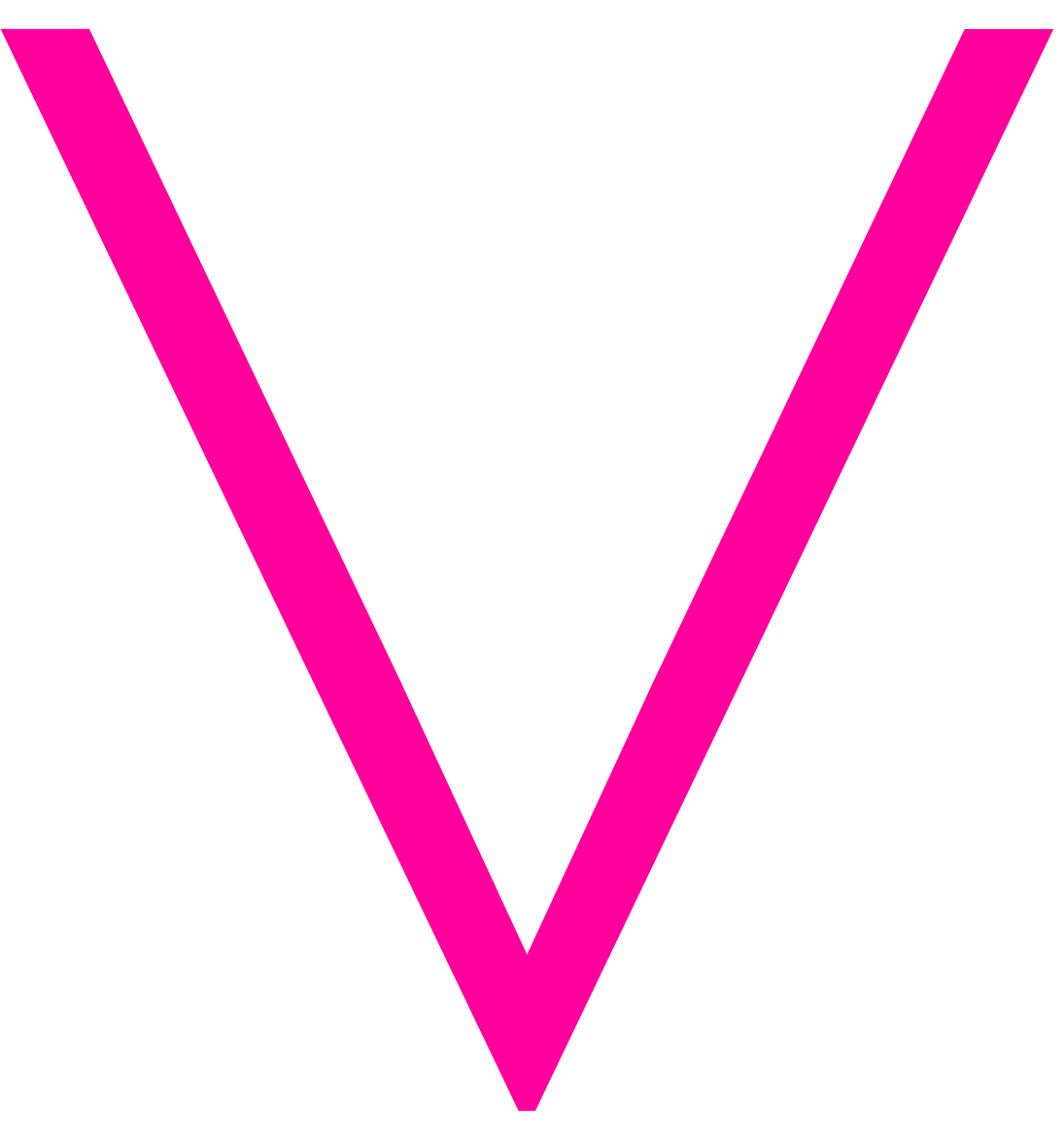 V 글자