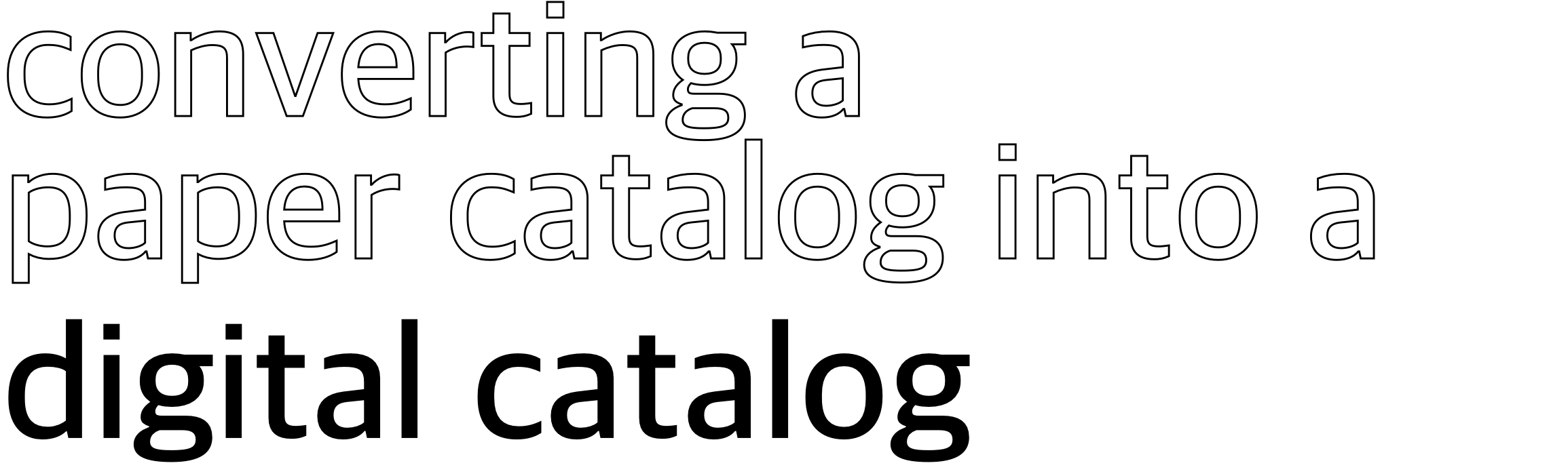digital catalog
